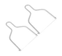 Uonlytech 2 pièces Trancheurs à Fromage et Beurre Acier Inoxydable Coupe-fil Fin pour Cuisine Outils Légers et Faciles à Ranger pour Trancher Foie Gras et Fromages
