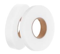 Uonlytech 2 Rouleaux Ruban Thermocollant Double Face sans Couture pour Ourlet Accessoire Couture Facile Adhésif Textile Souple pour Vêtements Réparation Maison et
