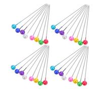 Uonlytech 20 Boîtes Boîtes Épingles à Tête Ronde Colorées Acier Inoxydable pour Couture Patchwork Broderie et Projets DIY Épingles Résistantes pour Décoration Mariage et Artisanat