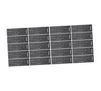 Uonlytech 20 Feuilles Clavier Autocollants 65% pour Cent Clavier Autocollants De Remplacement Lettre Stickers Étiquettes Langue Autocollants