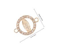 Uonlytech 20 Pièces Breloques Vierge Alliage pour Bijoux Faits Main Pendentifs Délicats Accessoires de Bijouterie pour Création Artisanale