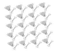 Uonlytech 20 Pièces Crochets et Œillets Invisibles pour Couture Fermetures Solides pour Pantalons Soutiens Gorge Jupes et Vêtements Accessoires de Fixation Durables et Discrets pour