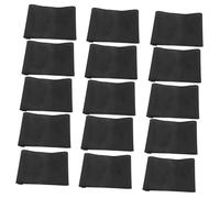 Uonlytech 20 Pièces Lot de Brassards de Deuil Noir Souple Brassard Commémoratif pour Événements Funéraires et Cérémonies de Deuil Accessoires Mourning Event Armband et Facile à Porter