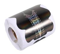 Uonlytech 200 Autocollants pour Extensions D'ongles Guide de Mise Précis pour Gel UV et Acrylique 200 Pièces pour Manucure Professionnelle et Nail Art Facile