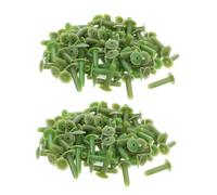 Uonlytech 200 Pièces Plastic Flower Nails Flexible Floral Stem Pegs For DIY Bouquet Crafting And Home Decoration