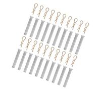 Uonlytech 20ensembles Lot De Goupilles Accouplement Pour Échafaudage Goupilles De Verrouillage Retenue Avec Clips Pour Fixation Rapide