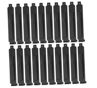 Uonlytech 20pièces Cache Fente Pci Métal Noir pour Boîtier Pc Plaque Obturation Ventilation Anti-poussière Robuste Et Compatible Ordinateur Standard