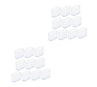 Uonlytech 20pièces Capuchons Chaise Et Table Antidérapants Lot pour De Sols Faciles à Installer Idéaux pour Maison Bureau Et Restaurants
