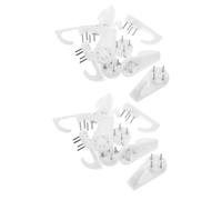 Uonlytech 20pièces Kit De Crochets Murs Invisibles Crochets Non-traces Pour Photos Et Horloges Fixation Forte Et Durable Pour Murs Durs Et Béton