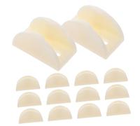 Uonlytech 20pièces Porte De Douche Coulissante Rail Inférieur Guide Butoir Pour Porte De Douche Verre Partie Inférieure Butée Guide Pratique