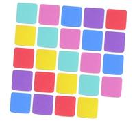 Uonlytech 24 Pièces Effaceurs de Tableau Magnétiques Lot de Eva Coloré et Feutre Nettoyants pour École Bureau et Maison Rangement Facile et Design Vibrant