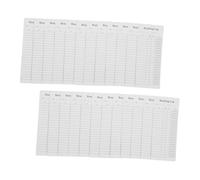 Uonlytech 25 Pièces Marque Pages Multifonctions Journal de Lecture Compact Carte de Bibliothèque et de Empruntés pour Étudiants et Enseignants Accessoires de Lecture Pratiques et Portables