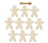 Uonlytech 2ensembles Décorations de Noël Forme de Bonhomme Épice à Suspendre Ornements Intérieurs pour Sapin de Noël Décorations de Fête Suspendues