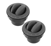 Uonlytech 2pièces Aération Ronde Déflecteur Pour Climatisation Lot Pour Vr Sortie Air Facile à Utiliser Régler