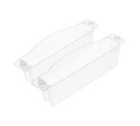 Uonlytech 2pièces Bac De Récupération Huile Pour Hotte De Cuisine Remplacement Du Réservoir Huile Lot De Bacs Épais Facile à Installer Remplacer