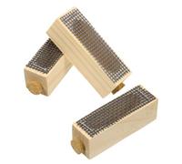 Uonlytech 3 Pièces Cage à Reine des Abeilles en Bois Léger pour Apiculture Extérieure et Domestique, Matériel Apicole Isolant pour Élevage et Gestion des Colonies