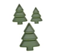 Uonlytech 3 Pièces Miniature Dollhouse Dessert Plates Alloy Mini Fruit Candy Trays for Pretend Play Kitchen Accessories Lightweight and Multi-Functional Dollhouse Tableware Set