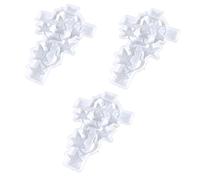 Uonlytech 3 Pièces Moule Silicone Moule Pendentif Croix Moule Artisanal en Silicone Moule à Gelée Moules De De Moules en Résine Porte- Gel De Silice Décorer