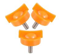 Uonlytech 3 Pièces Presse-orange Pièces de Rechange pour Machine Orange, Vis de Serrage en Plastique Orange, Stabilité Renforcée, Anti-glissement, Maintenance Rapide, pour Extracteur
