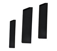 Uonlytech 3 pièces Protections pour Couteaux de Chef Abs Résistant à Usure Housses Compactes et Légères pour Protéger et Prolonger la Durée de Vie des Lames Faciles à Transporter Ranger
