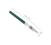 Uonlytech 3 Pièces Stylo à Dessin Réglable avec Pointe Fine Canard Flux Dencre pour Artistes Architectes et Designers Stylo à Encre Liquide pour Masquage et Croquis