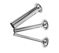 Uonlytech 3 pièces Tube de Remplissage à Saucisse Acier Inoxydable Kit de Tubes pour Machine à Saucisse et Sécurisé pour Cuisine Maison