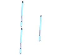 Uonlytech 3 Stylets Stylet D'Ordinateur Double pour Stylos De Téléphone Stylos À Pointe Fine Tablette À Disque en Métal De Brosse