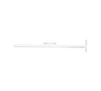 Uonlytech 30 Pièces Acrylic Dowels X Plastic Rods for Crafting DIY Home Decor Sturdy Round Sticks for Ornaments Display Stands and Frame Making