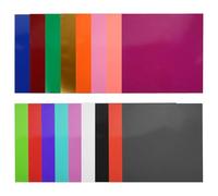 Uonlytech 36 feuilles Papier Transfert Textile Thermocollant pour Sublimation DIY Compatible T-shirts Clairs et Objets Léger et Pratique pour Impression à Chaud