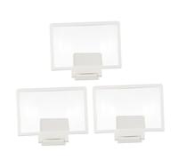 Uonlytech 3pièces Agrandisseur Écran pour Téléphone Écran Magnifiant Pratique pour Smartphones Compatible Majorité des Modèles Design Ergonomique Améliorée Et Économique