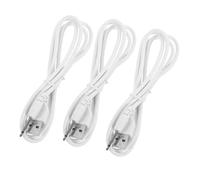 Uonlytech 3pièces Câble USB De Recharge Rapide DC Lot de Compatible Appareils De Beauté Et Massages Cordons De Charge Faciles à Connecter Et Déconnecter