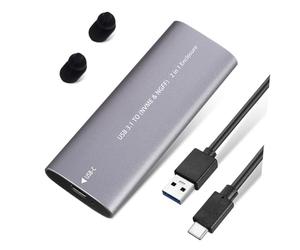 Uonlytech 3pièces Disque Dur Externe Portable Ssd Solid State Drive Type-c avec Câble De Données Boîtier Ngff Nvme Transfert Rapide Et Compact pour Utilisation Quotidienne