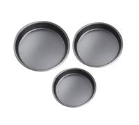 Uonlytech 3pièces Plaque à Pizza Antiadhésive Et Plaque à Tarte Pour Cuisson Facile Et Rapide