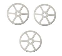 Uonlytech 3pièces Rinçage De Tasses Inoxydable Accessoire Pratique Pour Nettoyage De Verres Pour Cafés Et Buvettes Installation Facile