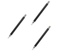 Uonlytech 3pièces Stylet Magnétique pour Écrans Tactiles Crayon Capacitif Précis pour Tablettes Et Smartphones Noir