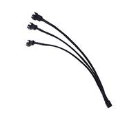 Uonlytech 4 câbles d'extension pour ventilateur rallonge électrique câbles d'alimentation c câble câbles de ventilateur répartiteur de un virgule trois distributeur moyeu