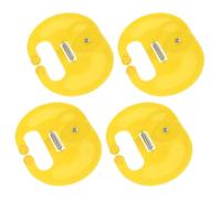 Uonlytech 4 Pièces Anneau De Sevrage De Veau Outil De Sevrage Pour Bovins Plastique Pour Veaux Outil De Sevrage Des Veaux Lot De 4