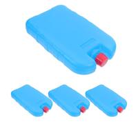 Uonlytech 4 Pièces Boîte à Cristaux de Glace Réutilisable 250ml pour | Pe, Refroidissement Temporaire, Haute Efficacité, Particules de Glace, Usage Estival, Lot Unique