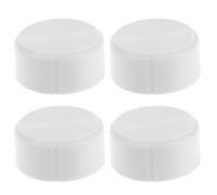 Uonlytech 4 Pièces Bouton de Réglage du Thermostat en Plastique Blanc pour Réfrigérateur et Congélateur Mini, Installation Facile et Construction Solide, Usage Domestique ou Commercial