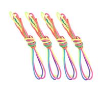 Uonlytech 4 pièces Jeu de Ficelle Chat Portable pour Doigts Corde Élastique Cats Cradle Activité Interactive pour Garçon Fille et Fêtes