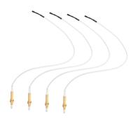 Uonlytech 4 pièces Kit Allumeurs Universels pour Chaudière à Gaz Aiguilles Allumage avec Fil Compatible Poêles Fours et Chauffages à Gaz Installation Facile et Remplacement