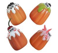 Uonlytech 4 Pièces Miniature Artificial French Cake Models Realistic Dollhouse Food Toy Decorations Fake Dessert Props for Photography and Holiday Display
