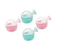 Uonlytech 4 pièces Petit Arrosoir Garçon Fille Plastique Compact Léger pour Bain Plage Jardin Arrosage Couleur Aléatoire Couleur Aléatoire