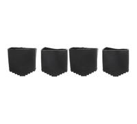 Uonlytech 4 Pièces Pieds D'échelle Pliants Coussins De Chaise Coussin De Pied D'échelle Pieds Déchelle Patins pour Les Pieds De L'escabeau Échelles Caoutchouc Miroir Pleine Longueur Meubles