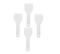 Uonlytech 4 pièces Set de Grattoirs Réfrigérateur Légers et Résistants Outil Polyvalent pour Déneigement et Dégivrage sans Abîmer Nettoyage Facile