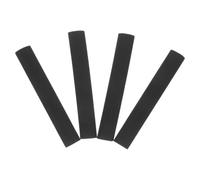 Uonlytech 4 Pièces Tubes en Mousse EVA Noirs 110mm pour Support | Manchon de Protection à Texture Antidérapante, pour Crochets Muraux et Montages Multi-instruments