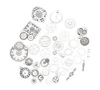 Uonlytech 40 Pièces Charms Rétro Punk de Décorations à Thème pour Projets Diy Gears Décoratifs avec Détails Fins Designs Variés