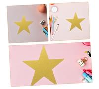 Uonlytech 48 pièces Étoiles Découpées Papier Paillettes pour Décoration Tableau Affichage Classe Découpages Artistiques pour Dessin Doodle et Activités Manuelles