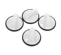 Uonlytech 4pièces Bouton Minuterie Pour Lave-linge Commande Rotative Plastique Remplace Bouton De Contrôle Sèche-linge Et Machine à Laver Facile à Installer Pour Usage Domestique Et Bureau