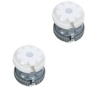 Uonlytech 4pièces Enrouleur De Câble Portable Plastique Boîte De Rangement pour Câbles De Téléphone Et Écouteurs Lot de Organisateur Compact pour Éviter Les Enchevêtrements Couleurs
